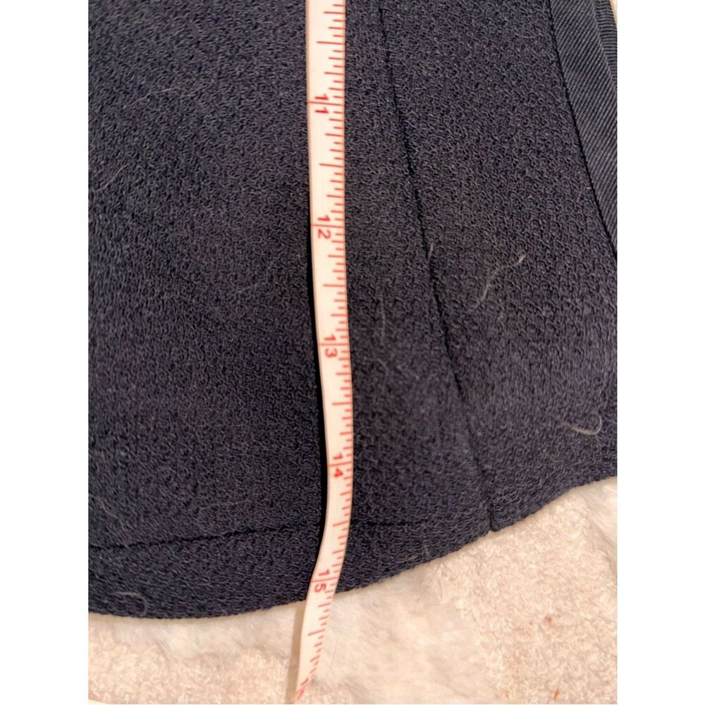 Armani collection Black Textured pants with Branded Tag - Picture 3 of 5